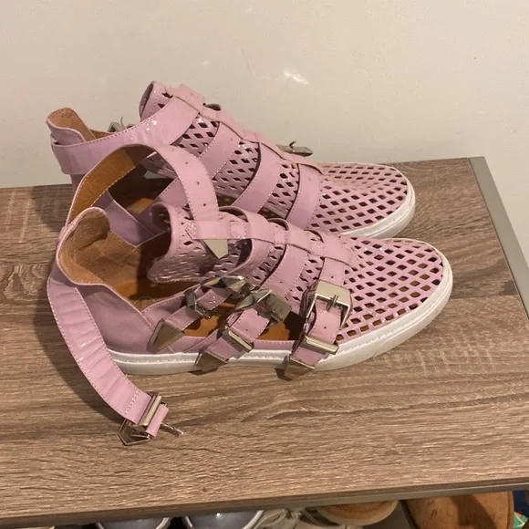 Jeffrey Campbell patent leather sneakers - Picture 4 of 5